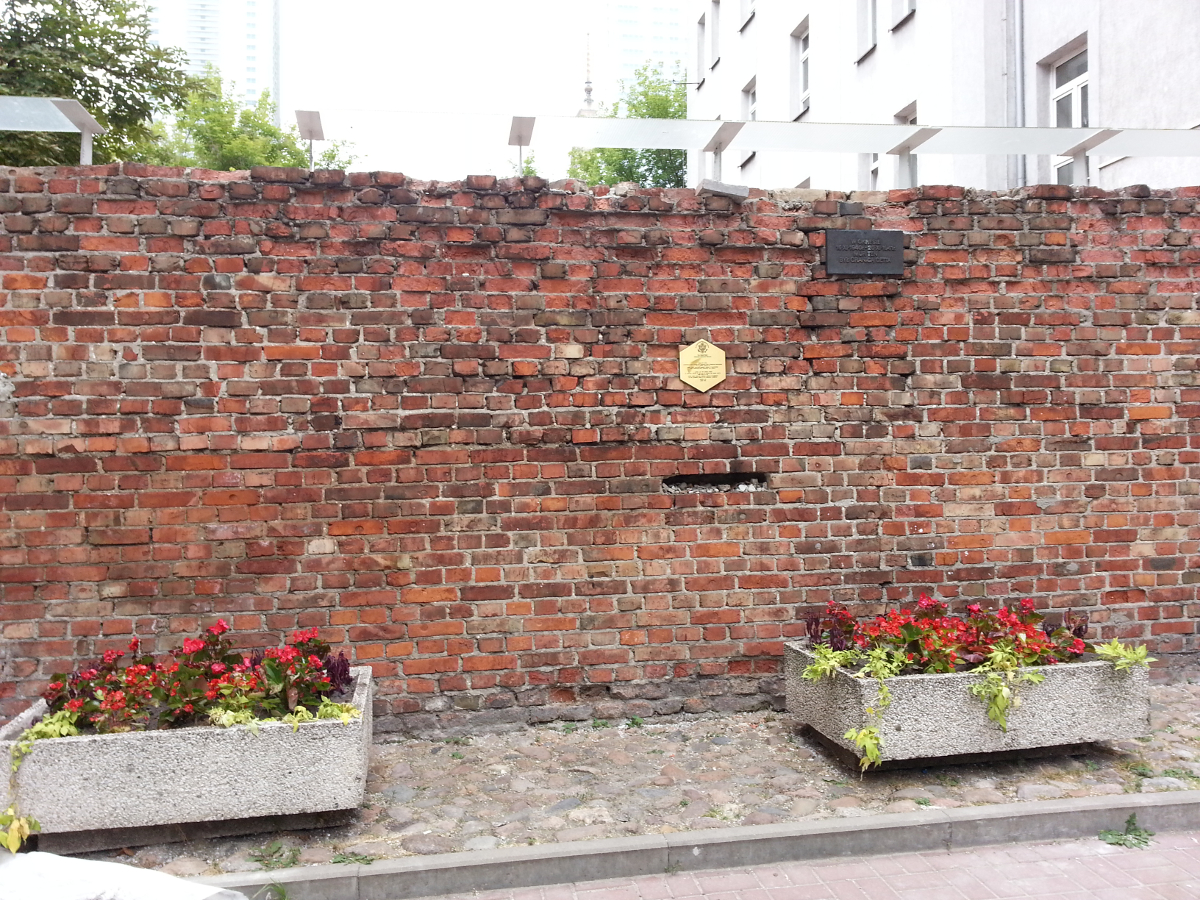 Former Warsaw Ghetto