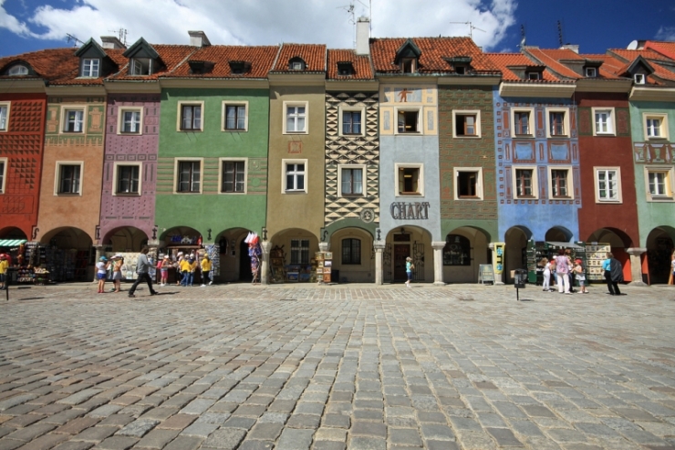 Poznan tenement houses
